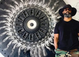 At heart, Atlanta artist DL Warfield is still a kid with a sketchbook