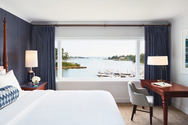 Freshly upgraded and classically nautical, the Tides Inn is a waterfront wonder