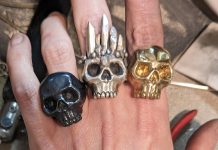 Nic Morgan of Hireth Jewelry on the power of a good skull ring Nic Morgan of Hireth Jewelry on the power of a good skull ring