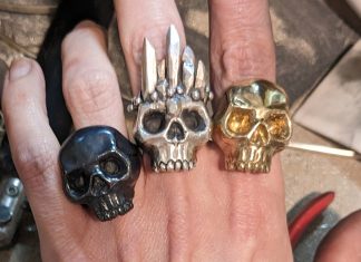 Nic Morgan of Hireth Jewelry on the power of a good skull ring Nic Morgan of Hireth Jewelry on the power of a good skull ring