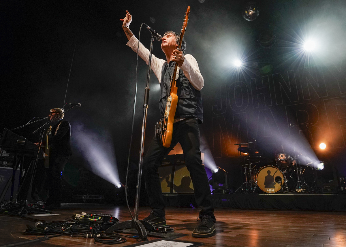 Photos: Johnny Marr and James perform at the Eastern