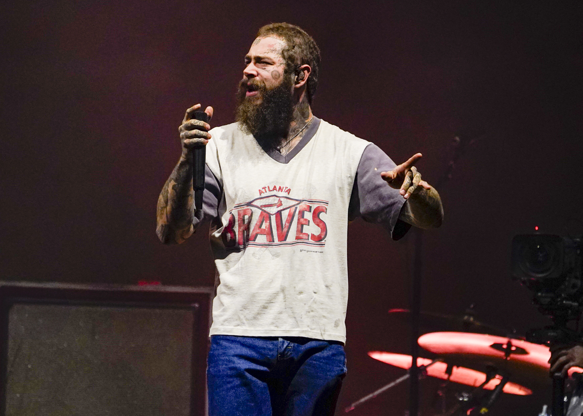 Photos: Post Malone performs at Lakewood Amphitheatre