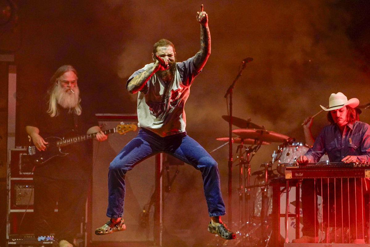 Photos: Post Malone performs at Lakewood Amphitheatre