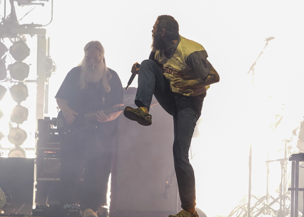 Photos: Post Malone performs at Lakewood Amphitheatre