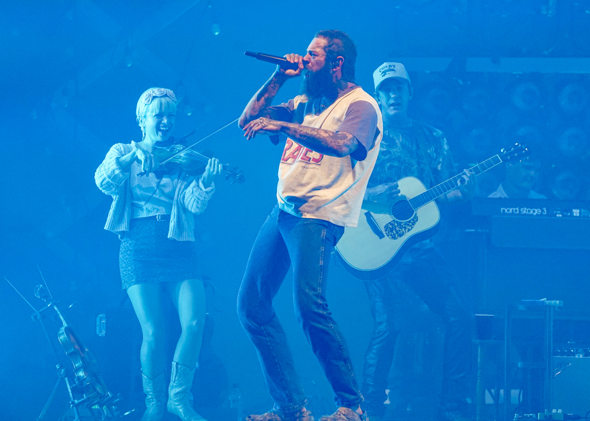 Photos: Post Malone performs at Lakewood Amphitheatre