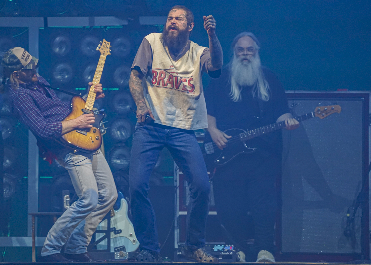 Photos: Post Malone performs at Lakewood Amphitheatre