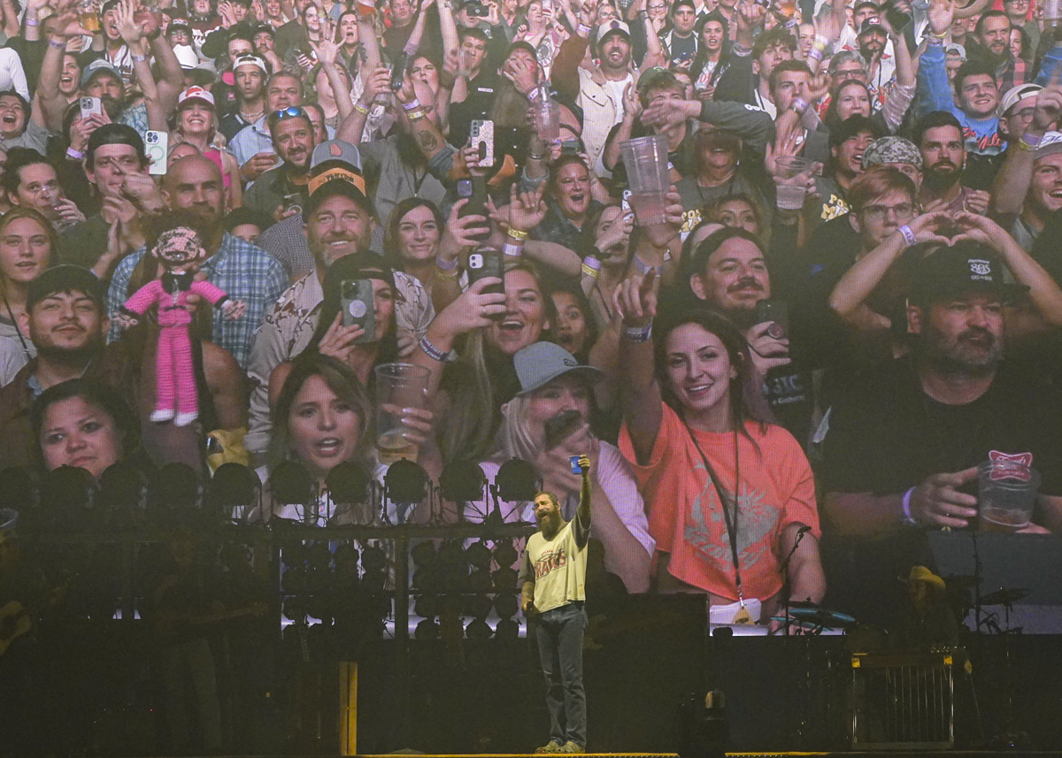 Photos: Post Malone performs at Lakewood Amphitheatre