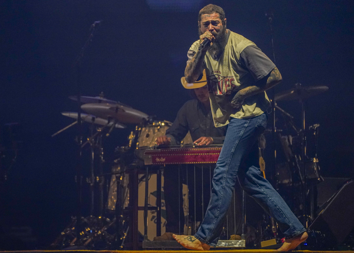 Photos: Post Malone performs at Lakewood Amphitheatre