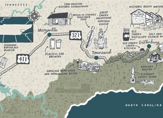 Road trip itinerary for southeast Tennessee