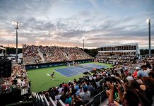 The Atlanta Open’s last stand: The final summer days of professional tennis in Atlanta A beautiful evening at the Atlanta Open court