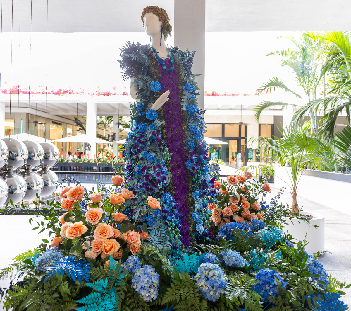 Fleur de Villes flower show returns to Phipps Plaza with looks from Downton Abbey