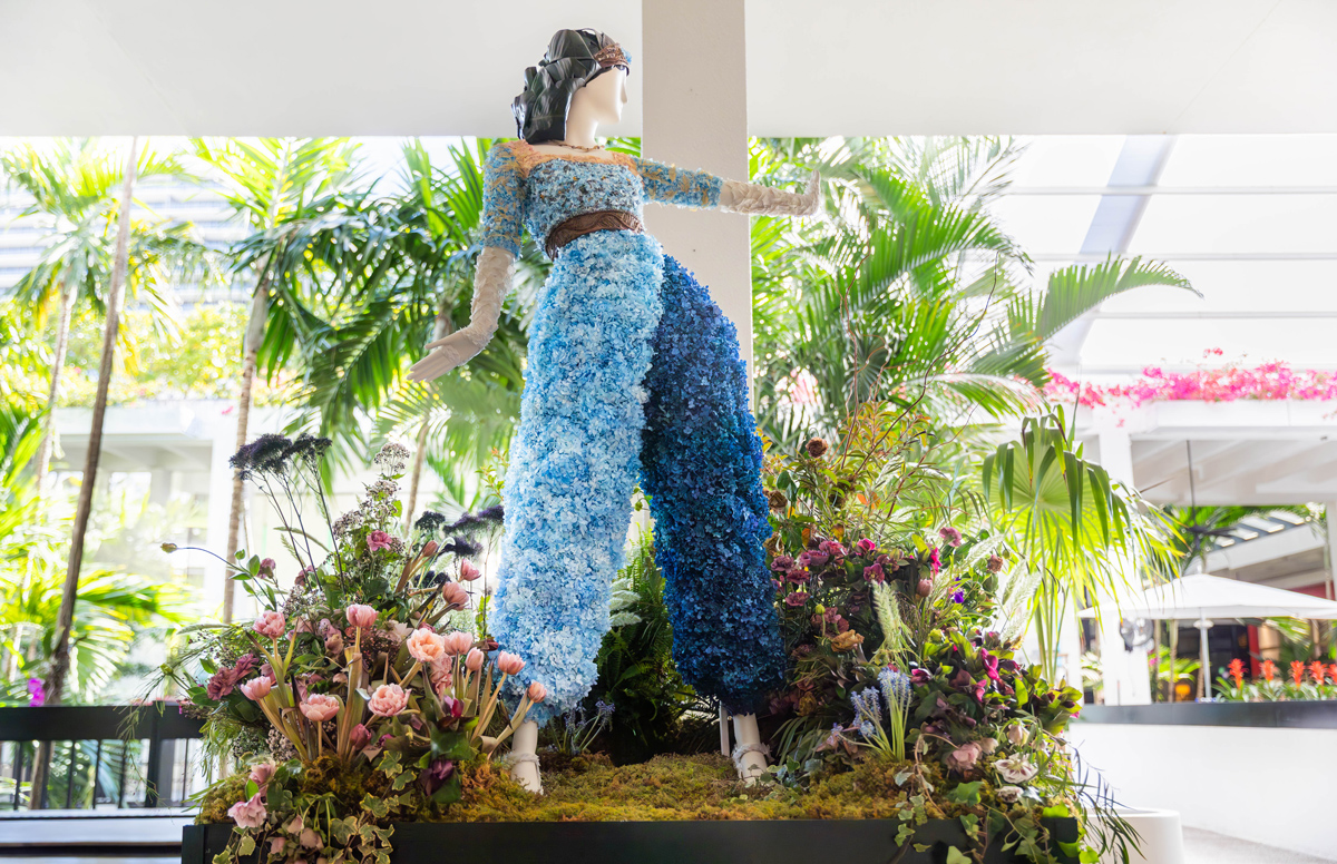 Fleur de Villes flower show returns to Phipps Plaza with looks from Downton Abbey