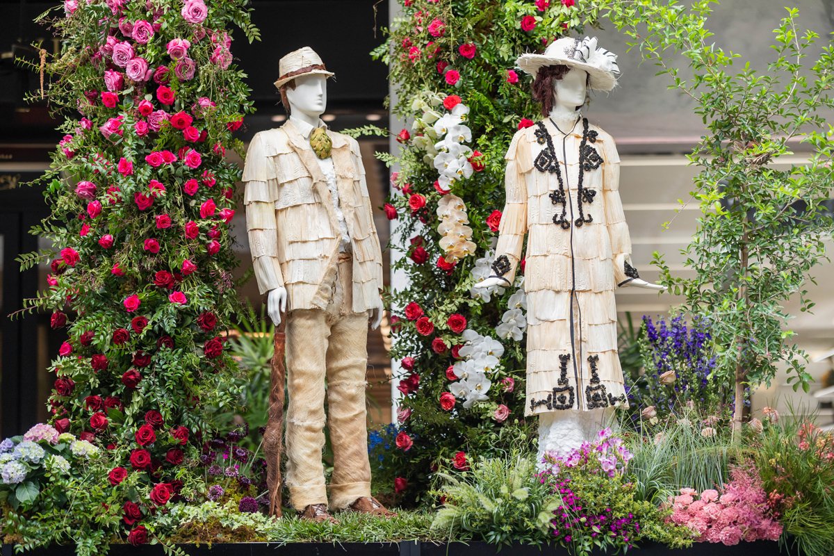 Fleur de Villes flower show returns to Phipps Plaza with looks from Downton Abbey