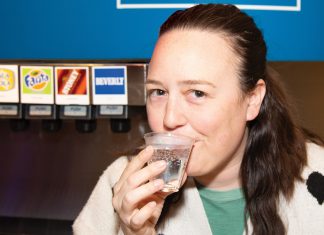 A love letter to Beverly, the so-called “worst” soda Author Caroline Eubanks sips a cup of Beverly flavored soda