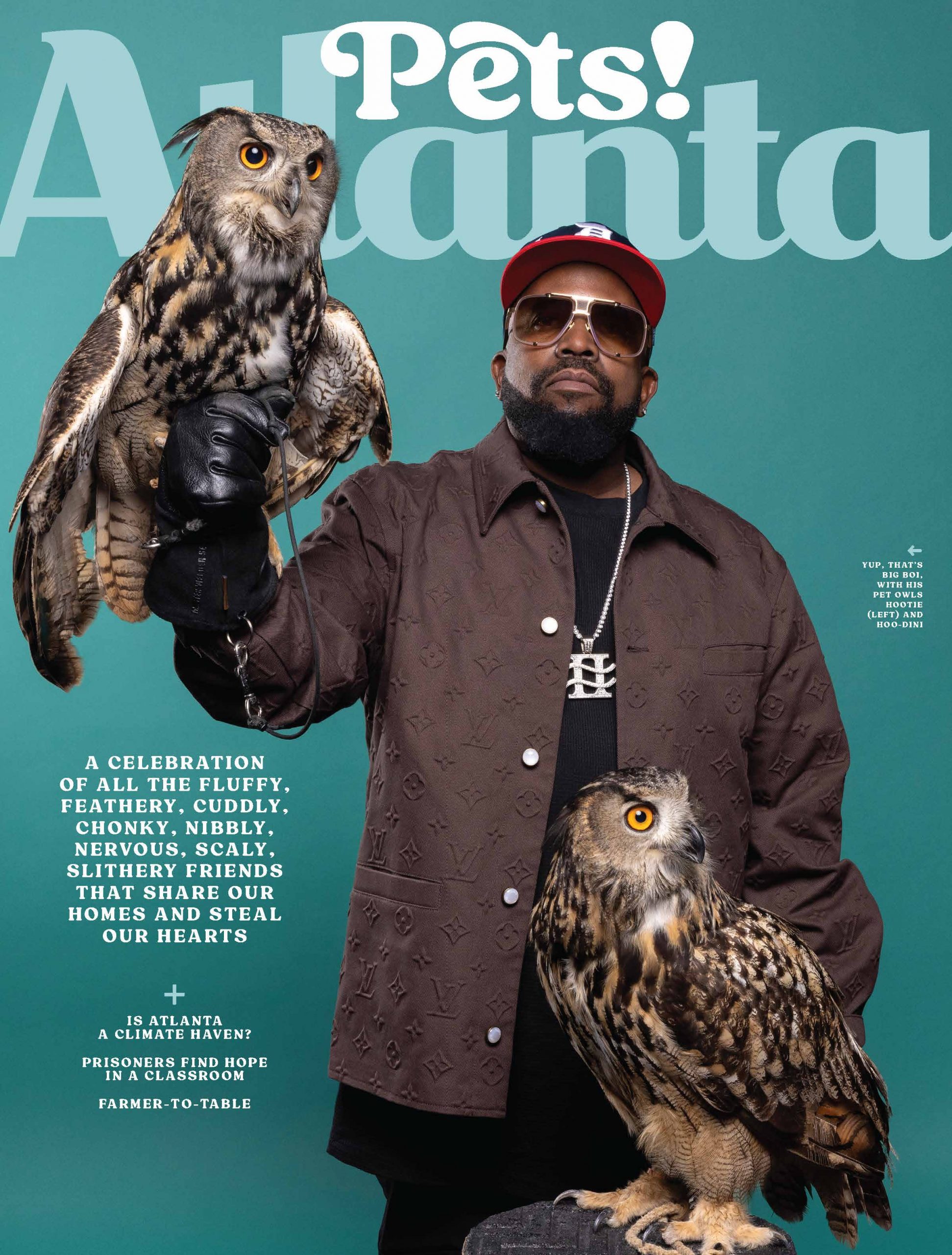 Atlanta Magazine June 2025 cover - Pets!