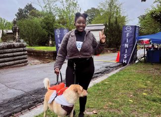 Tyra at Oakland Cemetery