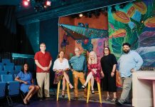 Atlanta arts organizations are running on empty From left to right: Georgians for the Arts’ Waduda Muhammad; Mack Headrick, managing director of 7 Stages; Angela Harris, executive artistic director at Dance Canvas; Horizon cofounders Jeff and Lisa Adler; Laura Flusche, executive director of Museum of Design Atlanta; Alexander Scollon, managing director for Actor’s Express