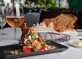 Dishes we love: Canoe’s compressed watermelon salad
