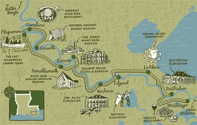 Plan a road trip along Louisiana’s historic Sugar Coast