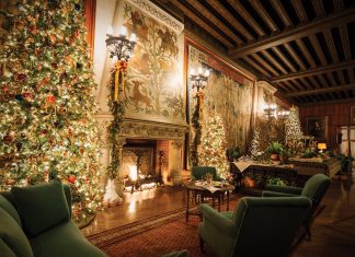 Behind the scenes of the Biltmore Estate’s holiday transformation