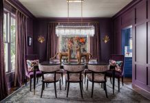 Artful interiors define a custom-built home near historic Decatur Square