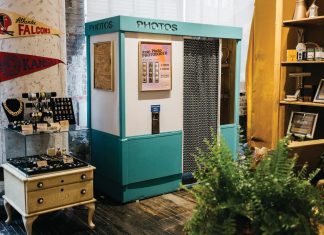 These Atlanta photo booths print film—not digital—strips in minutes The Autophoto booth at Citizen Supply in Ponce City Market