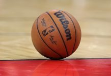 How Beau Estes became the “GOATmentator” of NBA highlights A Wilson basketball sits on an NBA basketball court