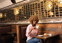 Coffee Therapy brings connection and a celebration of African culture to Druid Hills Inside Coffe Thearpy's eclectic decor