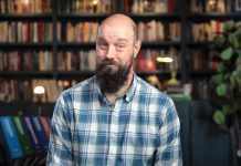 Heimler’s History is helping millions of teens pass AP exams with dad jokes a photo of Steve Heimler wearing a blue and white plaid shirt, sitting in the space where he usually records his youtube videos