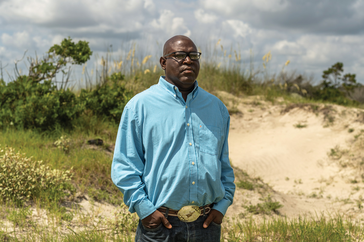 JR Grovner, Tour Guide on Sapelo Island