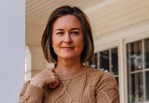 Katharine Wilkinson on finding your own way through climate grief Katherine Wilkinson smiles as she wears a tan colored cable knit sweater