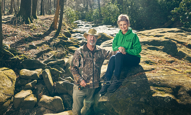 Scott and Sheila Granger, Owners and Operators of Squatch-Fishing Outfitters