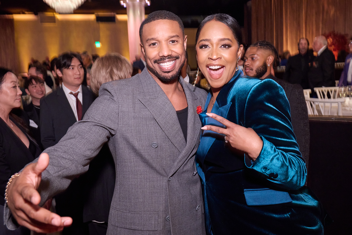 Shunika Terry and Michael B. Jordan