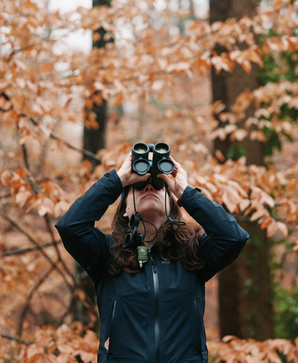 Birds Georgia member Abby Cox tracks local bird counts