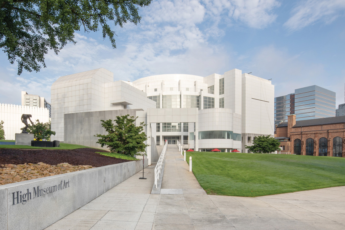 The High Museum of Art building