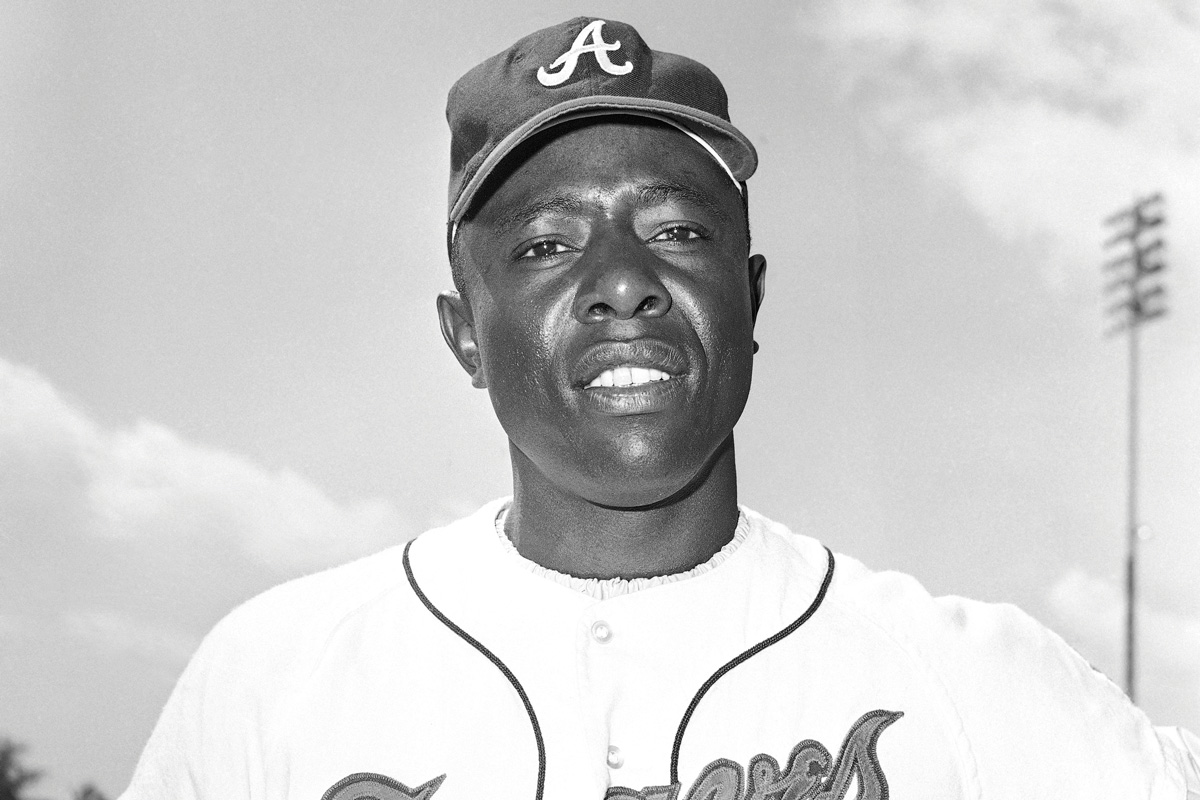 Hank Aaron in 1968
