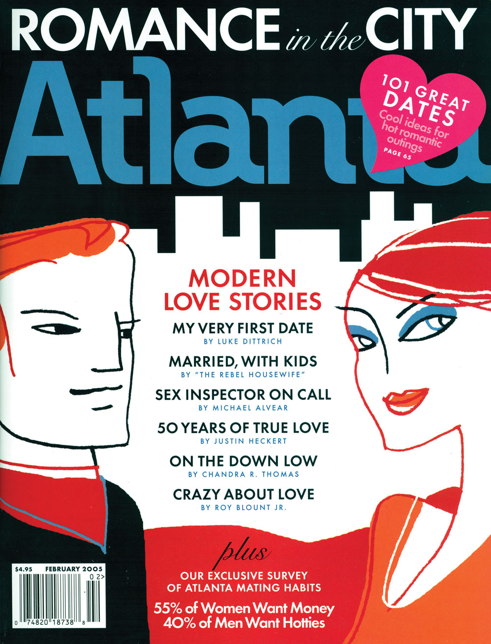 Atlanta Magazine February 2005 cover