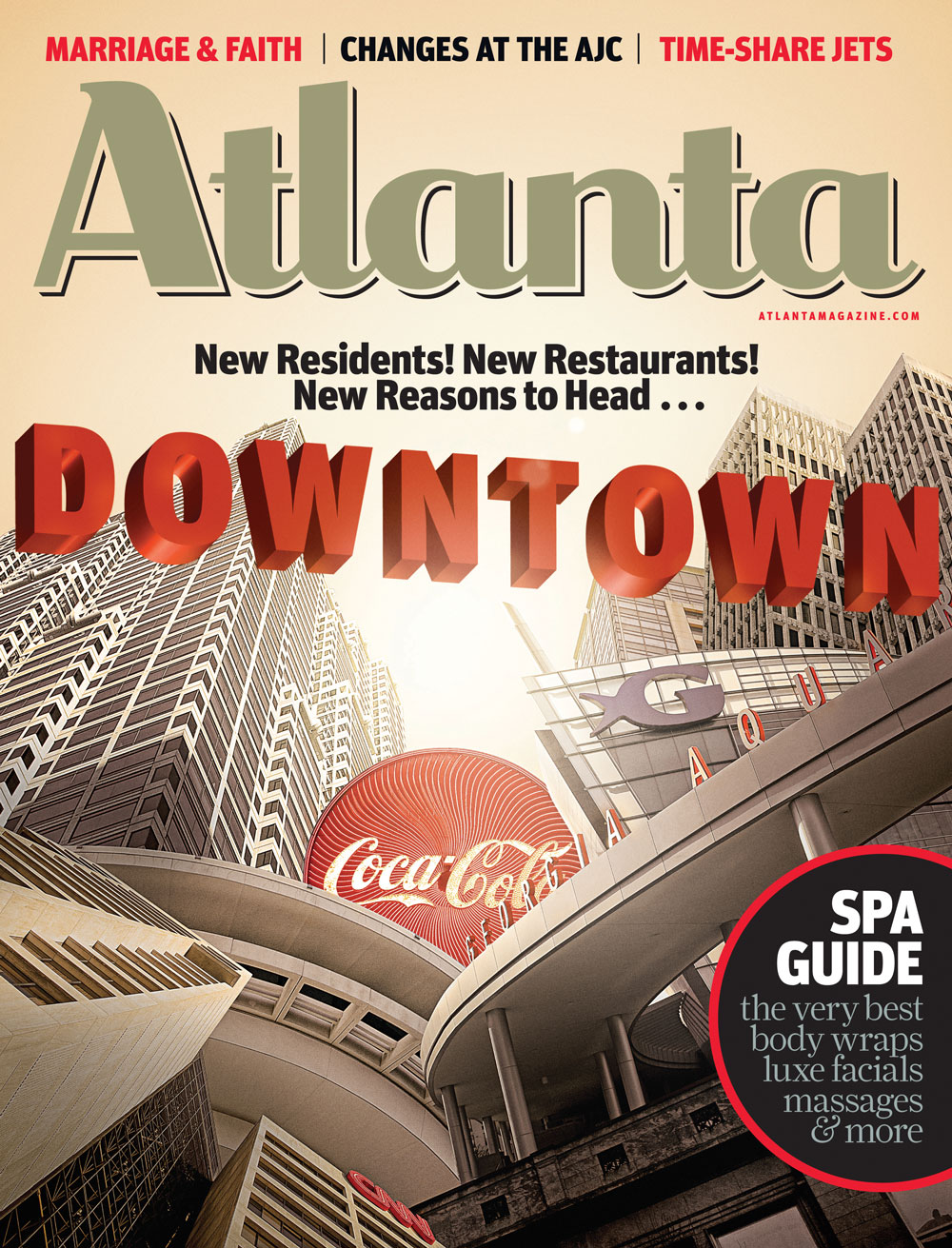 Atlanta Magazine February 2008 cover