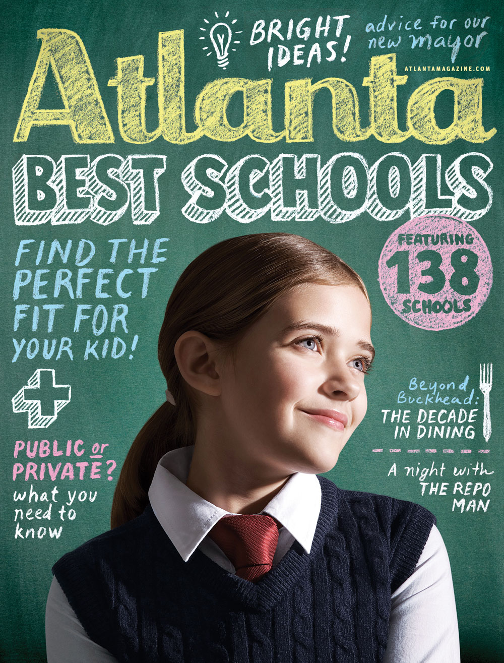 Atlanta Magazine January 2010 cover