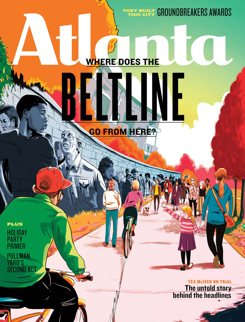 Atlanta Magazine November 2017 cover