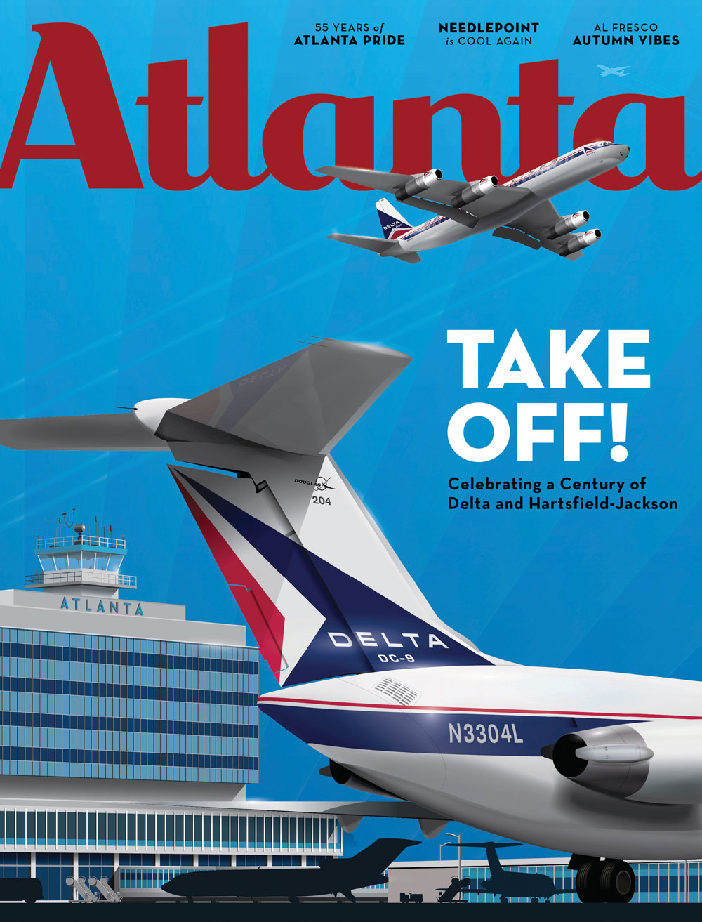 Atlanta Magazine October 2025 cover