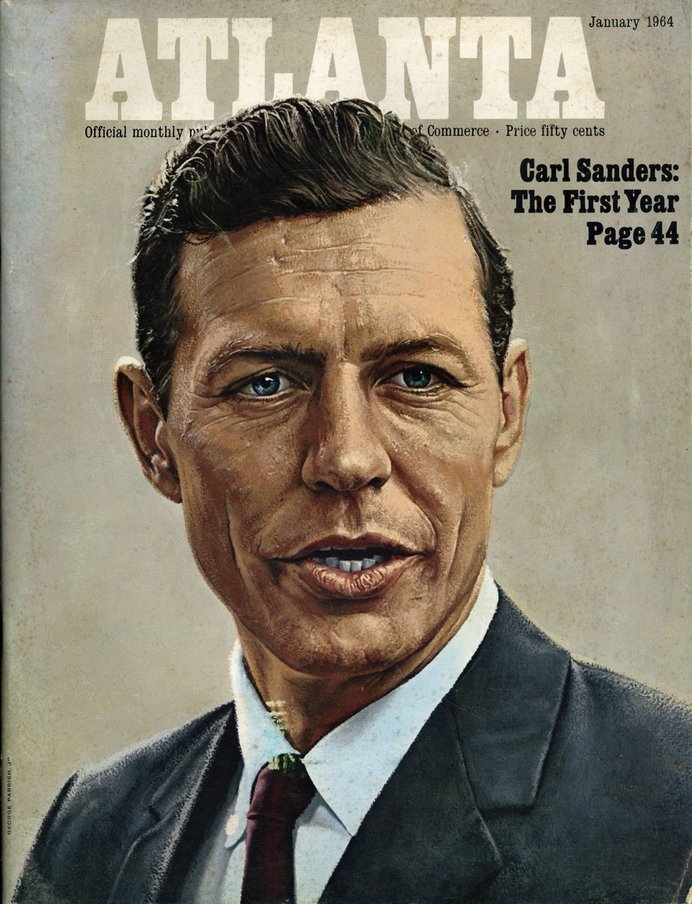 Atlanta Magazine January 1964 cover