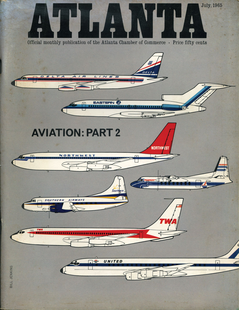 Atlanta Magazine July 1965 cover