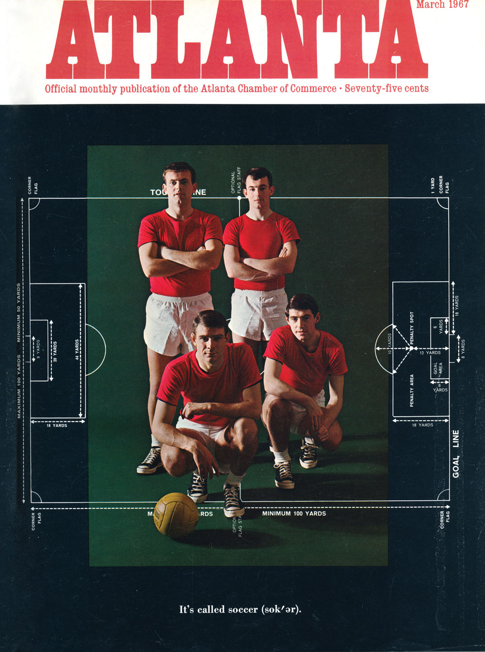 Atlanta Magazine March 1967 cover