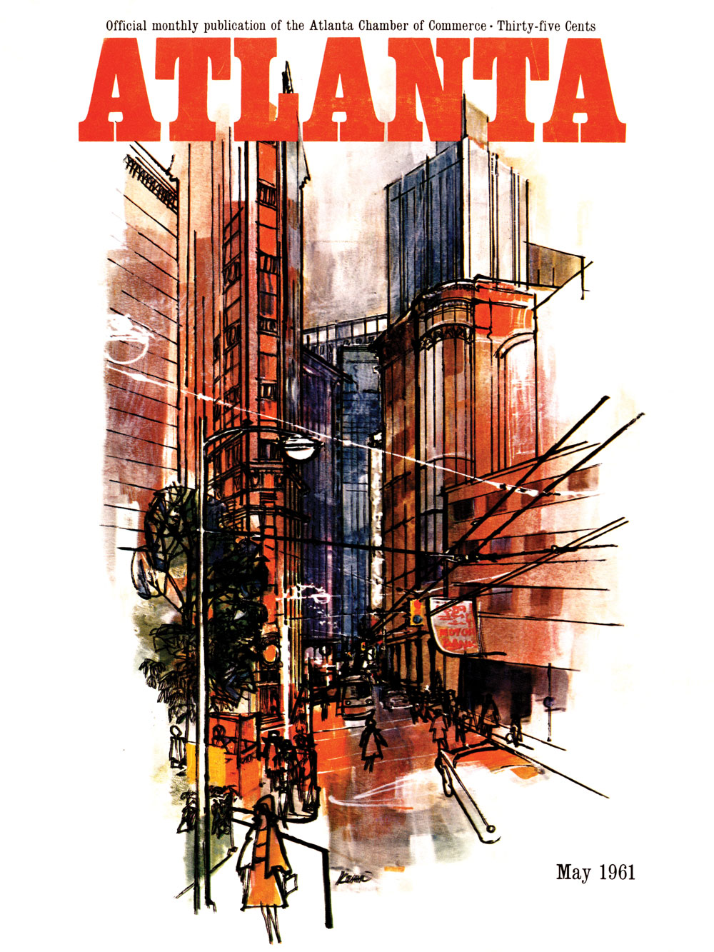Atlanta Magazine May 1961 cover