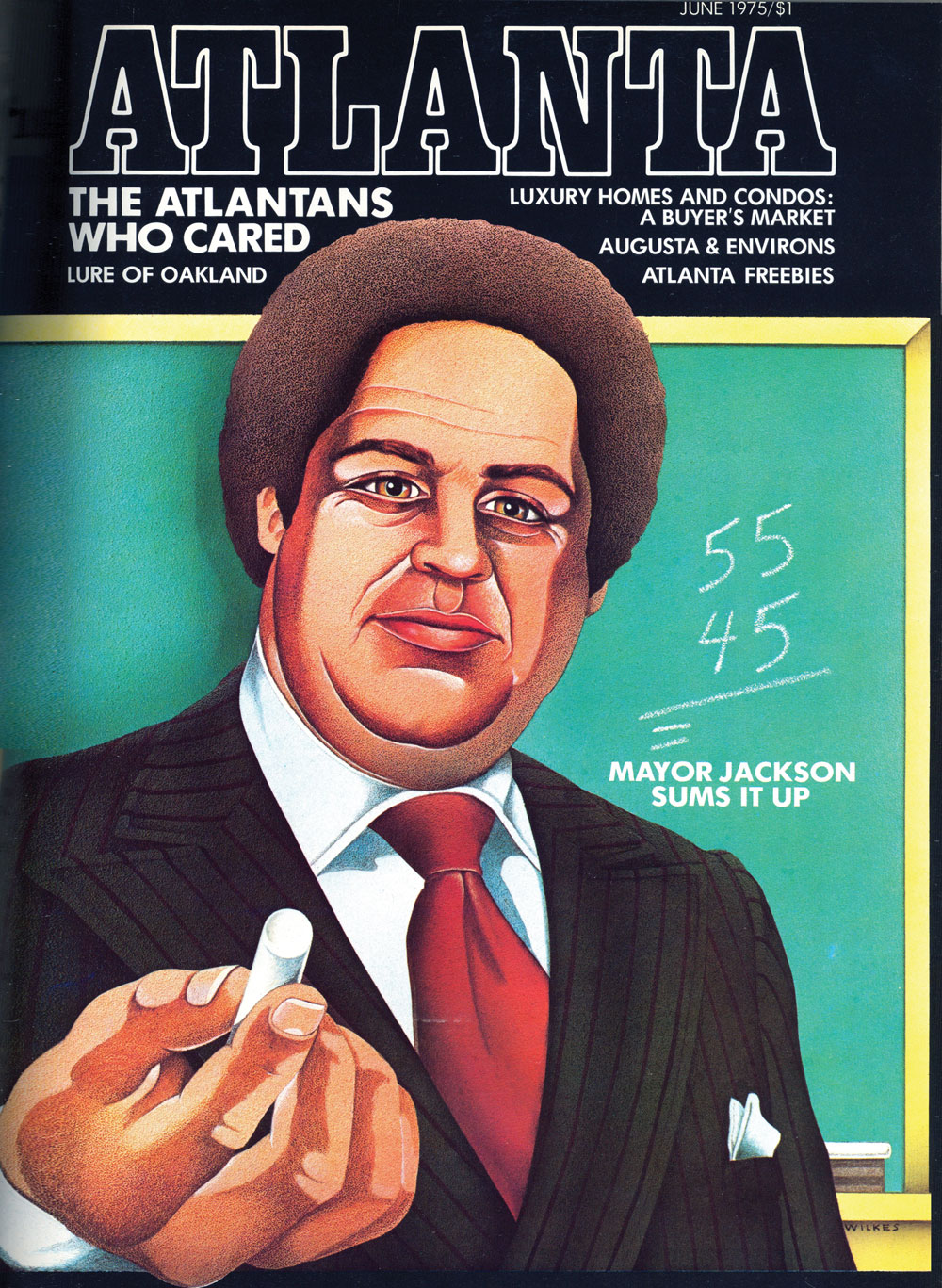 Atlanta Magazine June 1975 cover