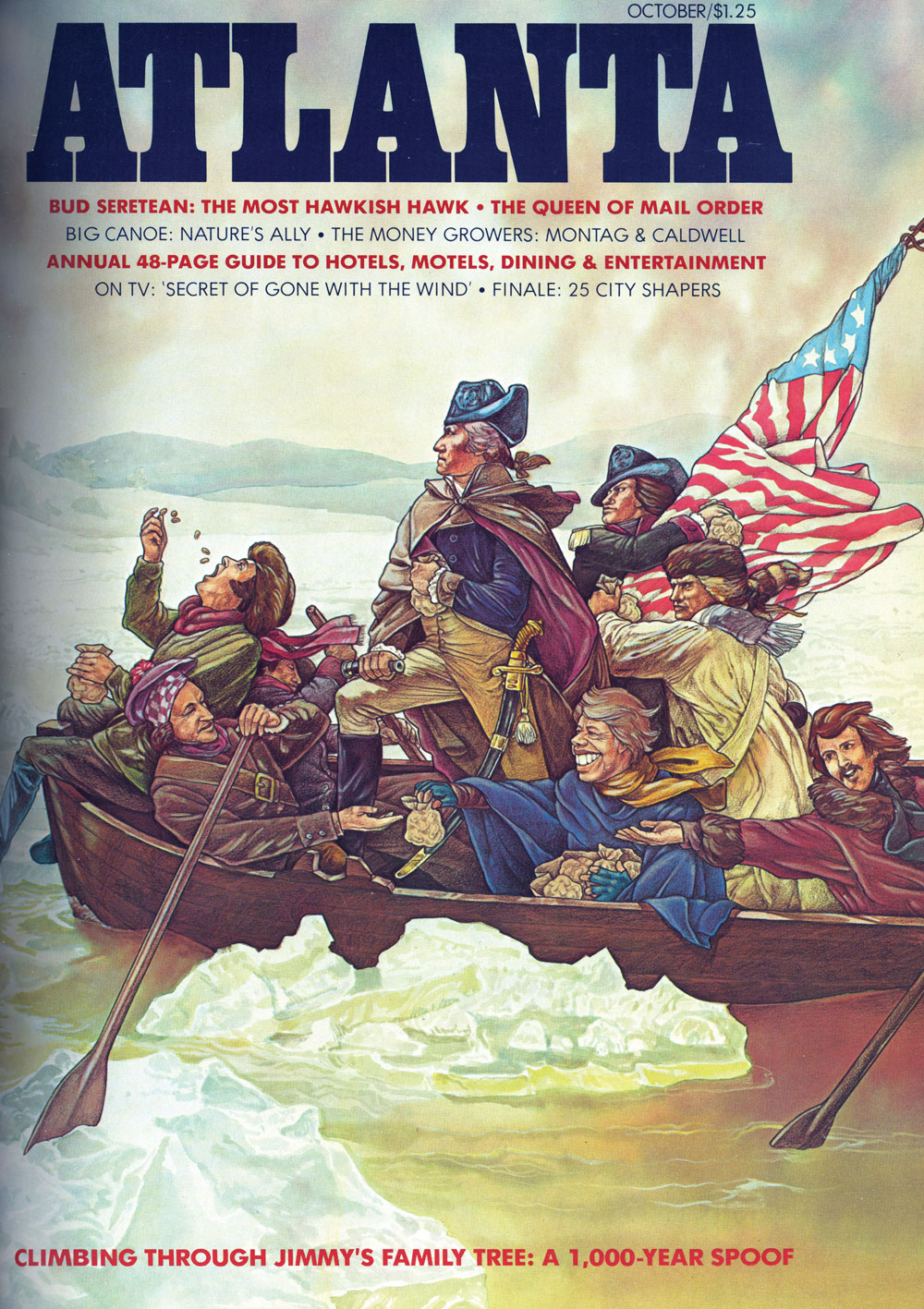 Atlanta Magazine October 1976 cover