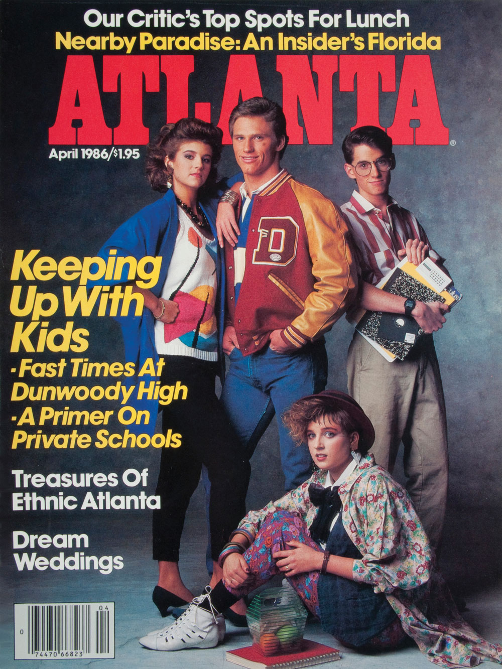 Atlanta Magazine April 1986 cover