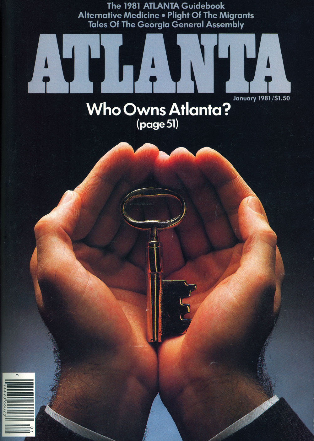 Atlanta Magazine January 1981 cover