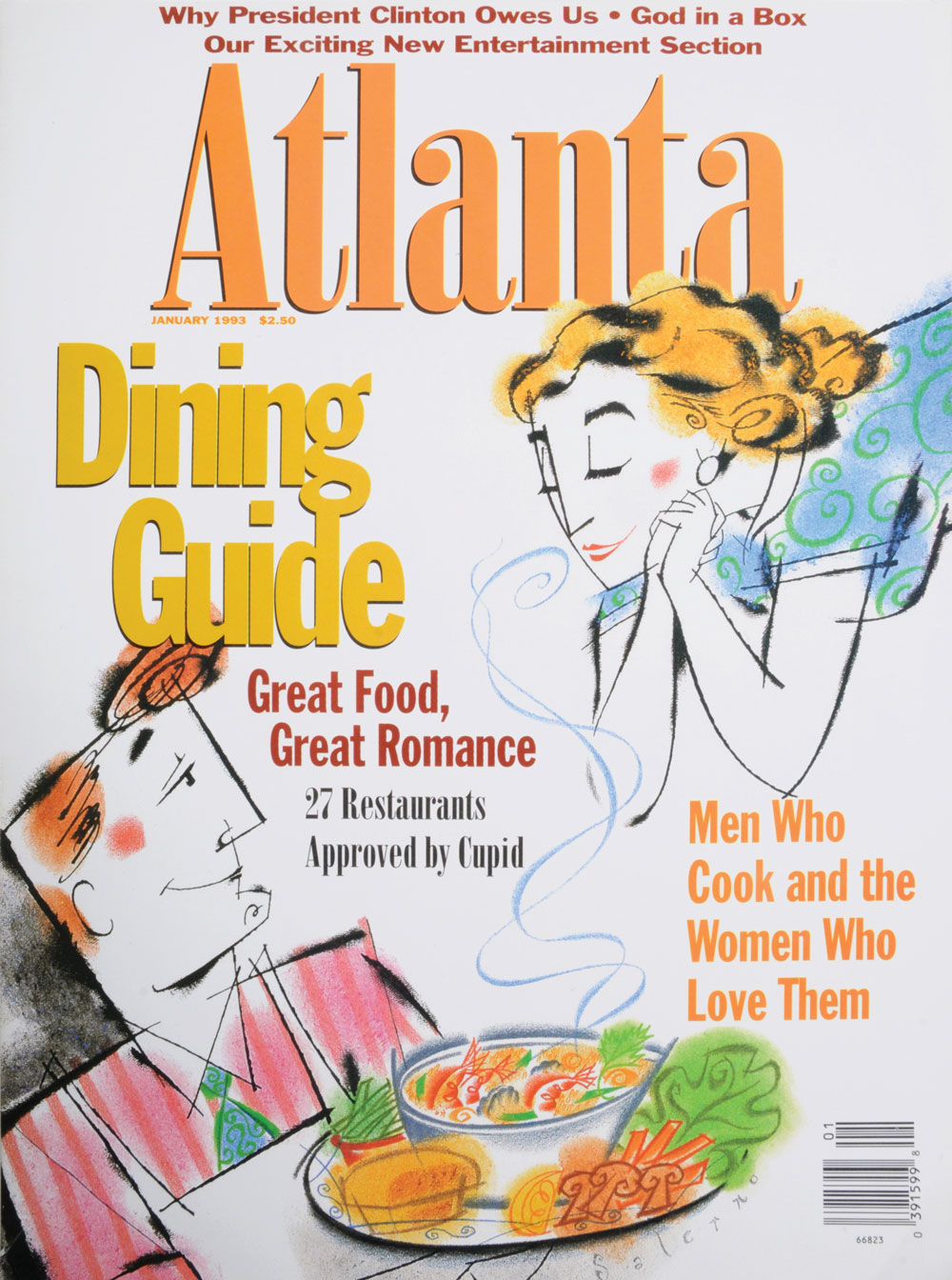 Atlanta Magazine January 1993 cover